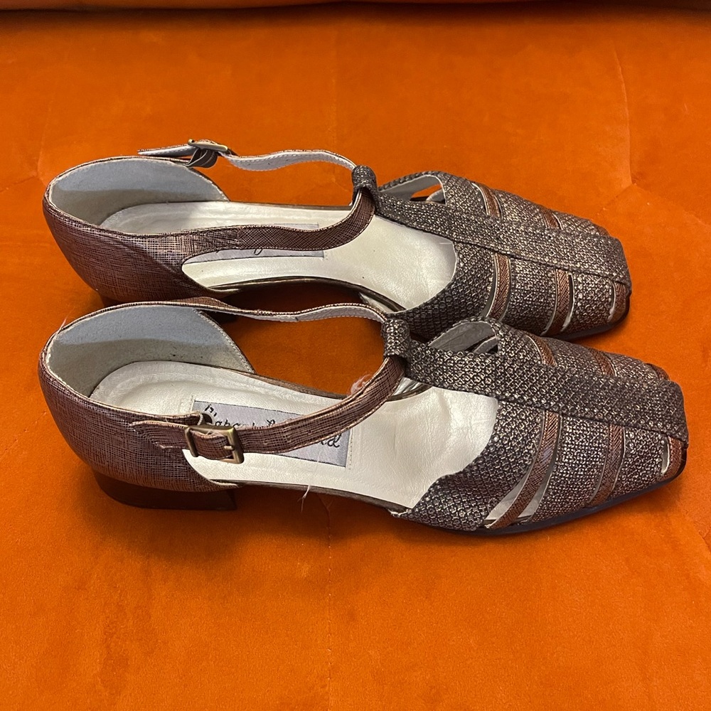 Margaret Jerrold Brown Mary Jane T-strap Shoes - Picture 4 of 8